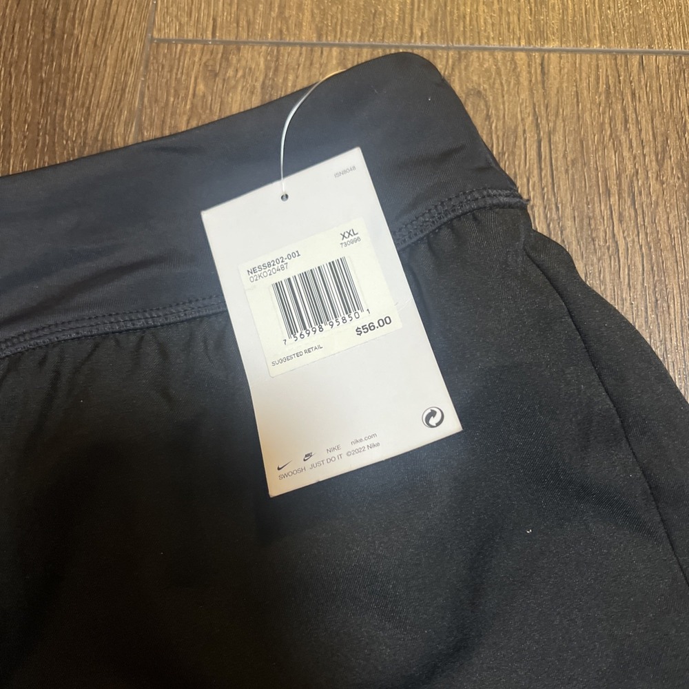 Nike Swim Board Shorts Bottoms Women's Size 2XL XXL Black NESS8202-001 NEW NWT